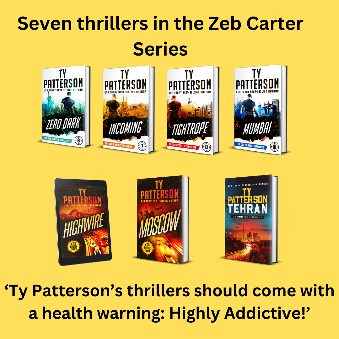 Zeb Carter Series Signup Upsell 7 ebooks