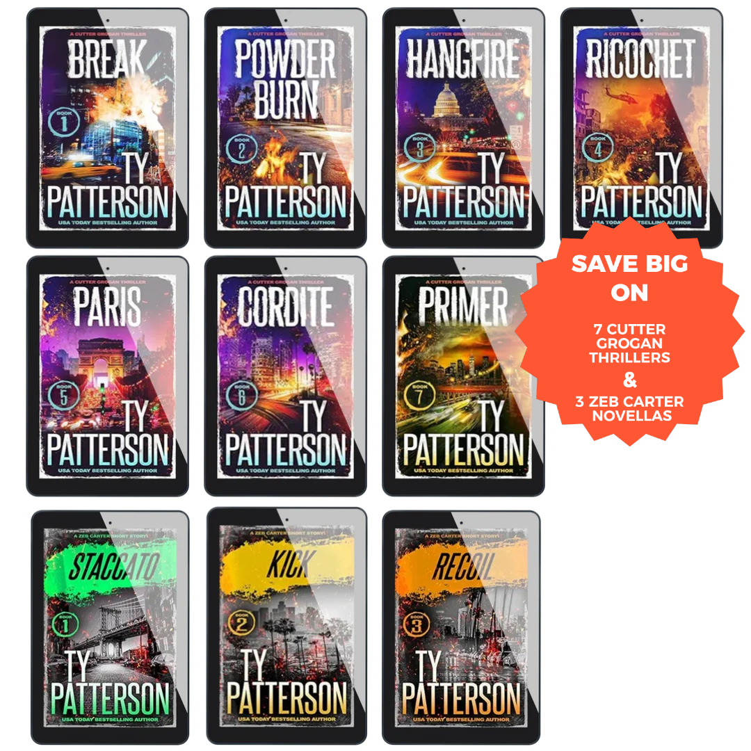 7 CUTTER GROGAN EBOOKS + 3 ZEB CARTER NOVELLAS