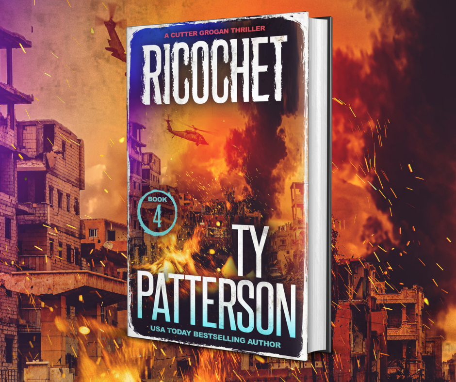 Ricochet Audiobook #4 in the Cutter Grogan Thrillers. AI narrated