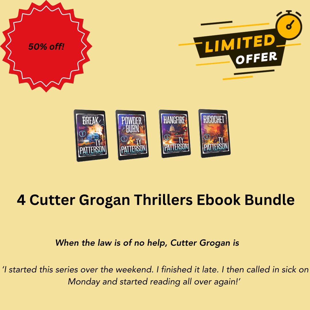 CUTTER GROGAN SERIES - FIRST FOUR THRILLERS - EBOOKS